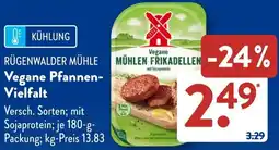 Aldi Süd RÜGENWALDER MÜHLE Vegane Pfannen Vielfalt Angebot