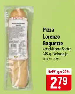 Famila Nord Ost Pizza Lorenzo Baguette Angebot