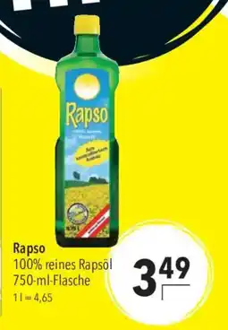 CITTI Markt Rapso 100% reines Rapsöl Angebot