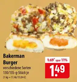 Famila Nord Ost Bakerman Burger Angebot