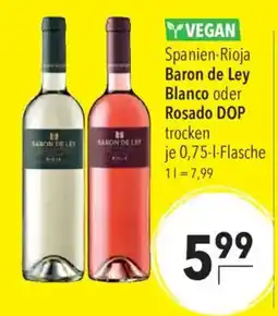 CITTI Markt Spanien-Rioja Baron de Ley Blanco oder Rosado DOP Angebot