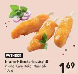 CITTI Markt THEKE Frischer Hähnchenbrustspieß Angebot