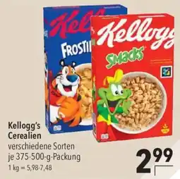 CITTI Markt Kellogg's Cerealien Angebot