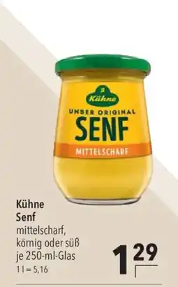 CITTI Markt Kühne Senf Angebot