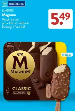 Aldi Süd LANGNESE Magnum Angebot