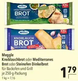 CITTI Markt Meggles Knoblauchbrot oder Mediterranes Brot Angebot