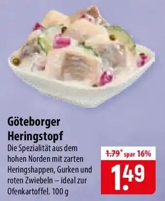 Famila Nord Ost Göteborger Heringstopf Angebot