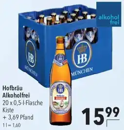 CITTI Markt Hofbräu Alkoholfrei Angebot