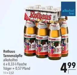 CITTI Markt Rothaus Tannenzäpfle alkoholfrei Angebot