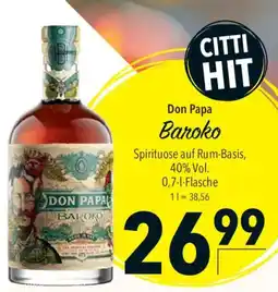 CITTI Markt Don Papa Baroko Angebot