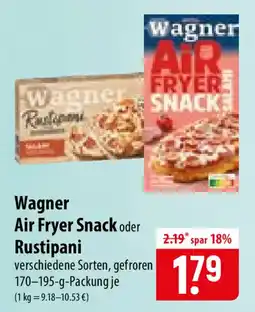 Famila Nord Ost Wagner Air Fryer Snack oder Rustipani Angebot