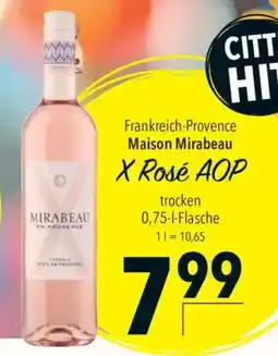 CITTI Markt X Rosé AOP Angebot
