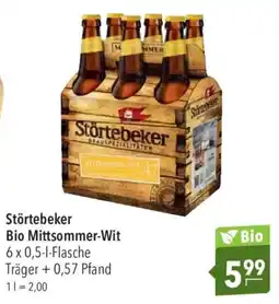 CITTI Markt Störtebeker Bio Mittsommer-Wit Angebot