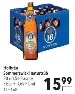 CITTI Markt Hofbräu Sommerzwickl naturtrüb Angebot