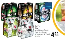 CITTI Markt Beck's Bier Angebot