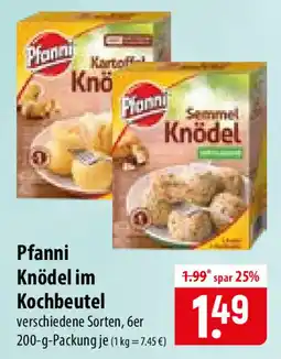 Famila Nord Ost Pfannni Knödel Angebot