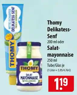 Famila Nord Ost Thomy Delikatess-Senf Angebot