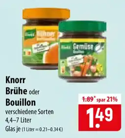 Famila Nord Ost Knorr Brühe oder Bouillon Angebot