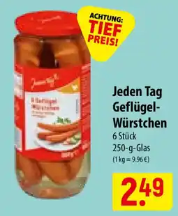 Famila Nord Ost Jeden Tag Geflügel-Würstchen Angebot