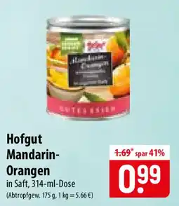 Famila Nord Ost Hofgut Mandarinen-Orangen Angebot
