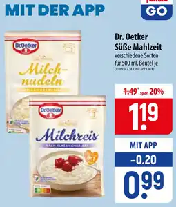 Famila Nord Ost Dr. Oetker Süße Mahlzeit Angebot