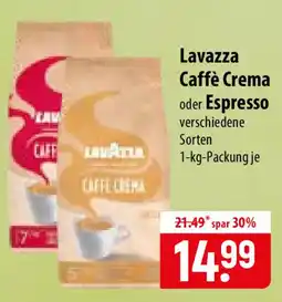 Famila Nord Ost Lavazza Caffè Crema Angebot