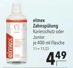 CITTI Markt elmex Zahnspülung Kariesschutz oder Junior Angebot