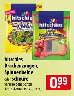Famila Nord Ost hitschies Drachenzungen, Spinnenbeine oder Schnüre Angebot