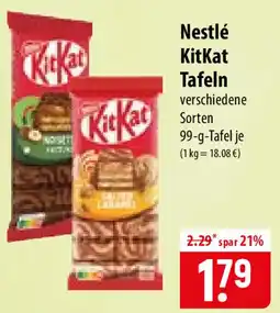 Famila Nord Ost Nestlé KitKat Tafeln Angebot