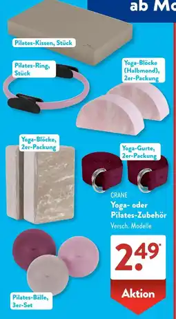 Aldi Süd CRANE Yoga- oder Pilates-Zubehör Angebot
