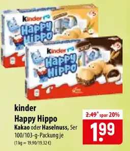 Famila Nord Ost kinder Happy Hippo Angebot