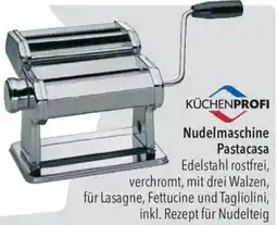 CITTI Markt Nudelmaschine Pastacasa KÜCHENPROFI Angebot
