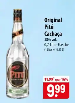 Famila Nord Ost Original Pitú Pitú Cachaça Angebot