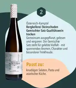 CITTI Markt Bergkellerei Steinschaden Gemischter Satz Qualitätswein trocken Angebot