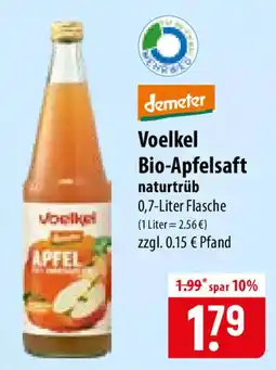 Famila Nord Ost Voelkel Bio-Apfelsaft naturtrüb Angebot