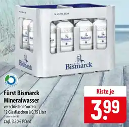 Famila Nord Ost Fürst Bismarck Mineralwasser Angebot
