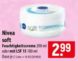 Famila Nord Ost Nivea soft Feuchtigkeitscreme Angebot