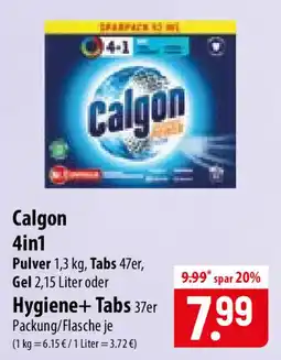 Famila Nord Ost Calgon 4in1 Angebot