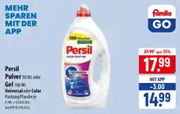Famila Nord Ost Persil Pulver oder Gel Angebot