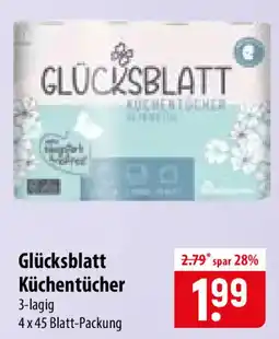 Famila Nord Ost Glücksblatt Küchentücher Angebot