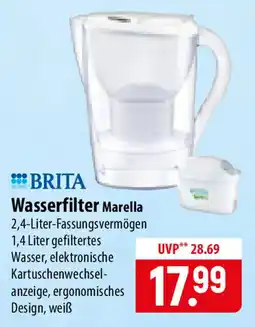 Famila Nord Ost BRITA Wasserfilter Marella Angebot