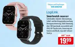 Famila Nord Ost LogiLink Smartwatch SW0001B/P Angebot