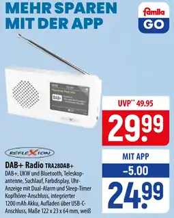 Famila Nord Ost DAB+ Radio TRA28DAB+ REFLEXION Angebot