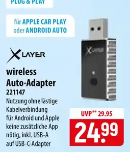 Famila Nord Ost X LAYER wireless Auto-Adapter Angebot