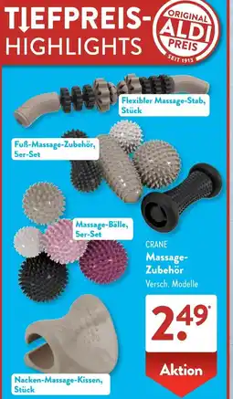 Aldi Süd CRANE Massage Zubehör Angebot