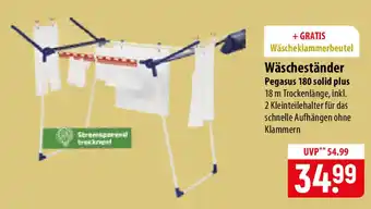 Famila Nord Ost Wäscheständer Pegasus 180 solid plus Angebot