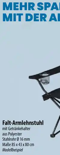 Famila Nord Ost Falt-Armlehnstuhl Angebot