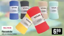 Famila Nord Ost VIVA Fleece Decke Angebot