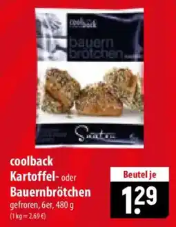 Famila Nord Ost coolback Kartoffel- oder Bauernbrötchen Angebot