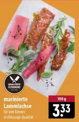Famila Nord Ost marinierte Lammlachse Angebot
